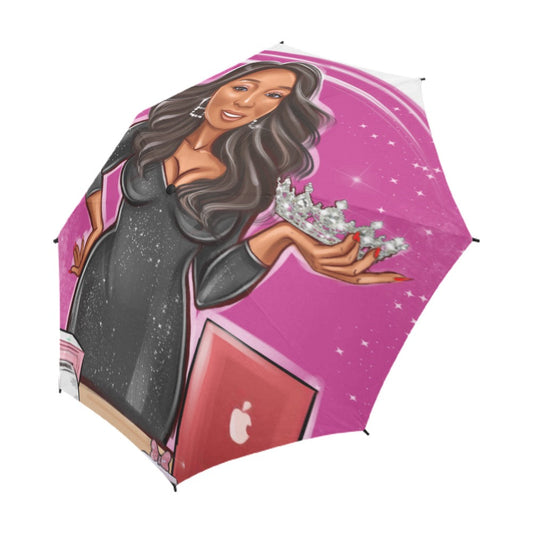 Custom Umbrella Semi-Automatic Foldable Umbrella