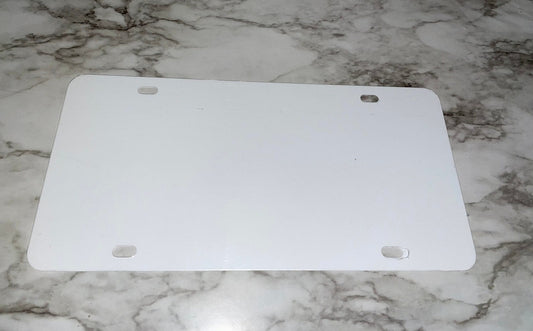 Sublimation Blank License Plates