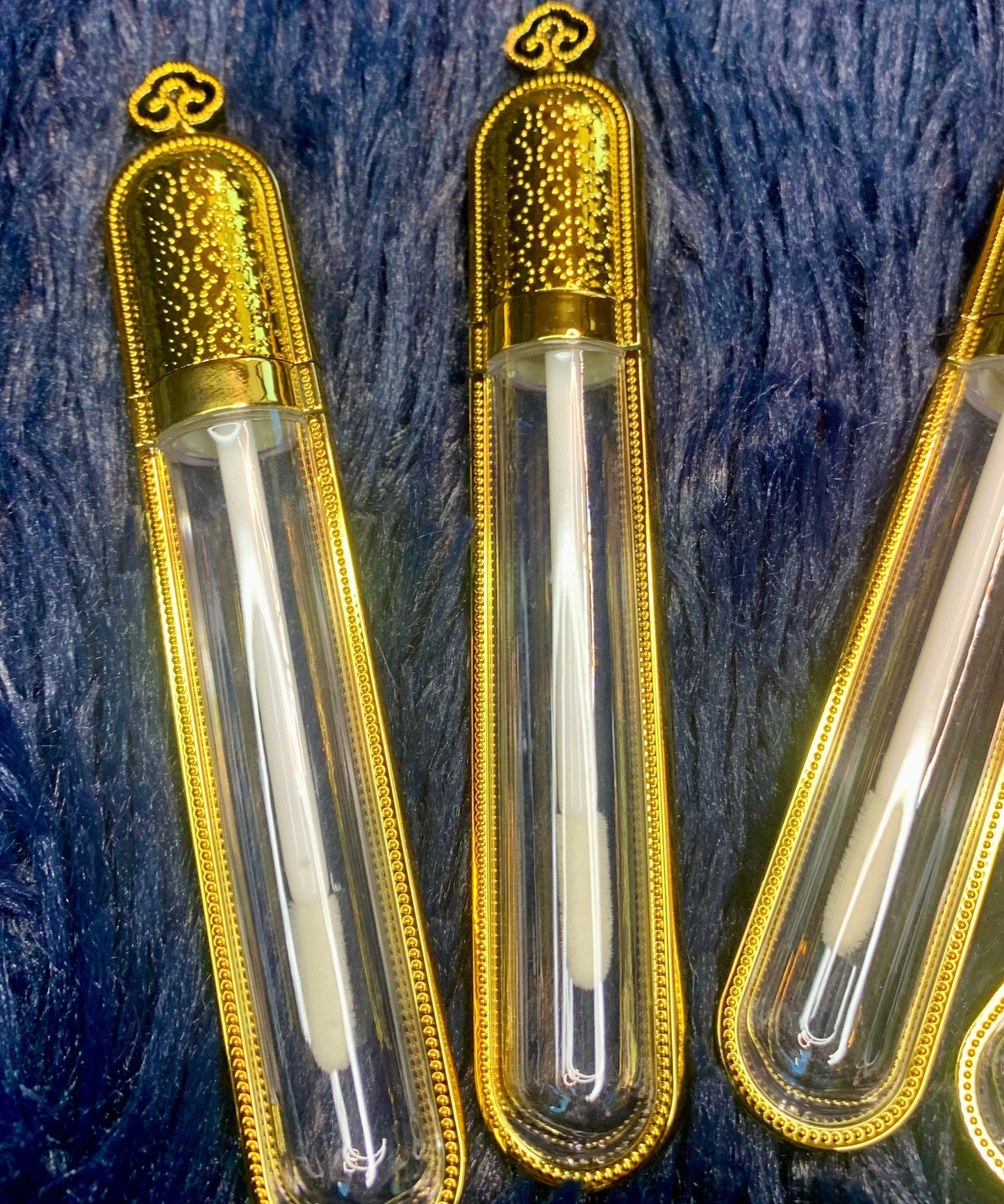 Gold Luxury Lipgloss Tubes