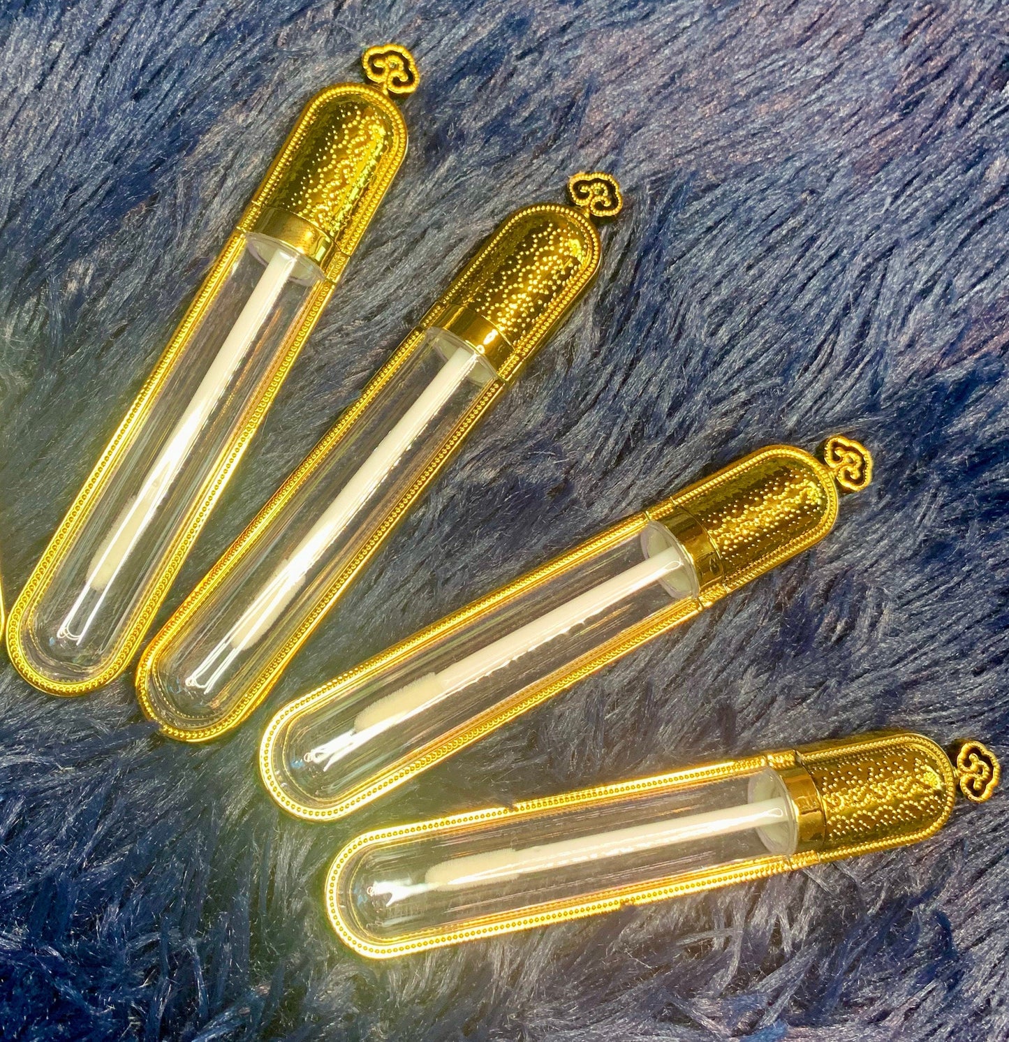  Gold Luxury Lipgloss Tubes